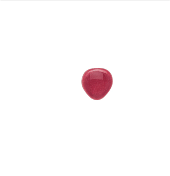 Mono orecchino Rosso Prezioso Donna Semino d'Amore in Argento 00446SE PEONIA - 00446SE PEONIA